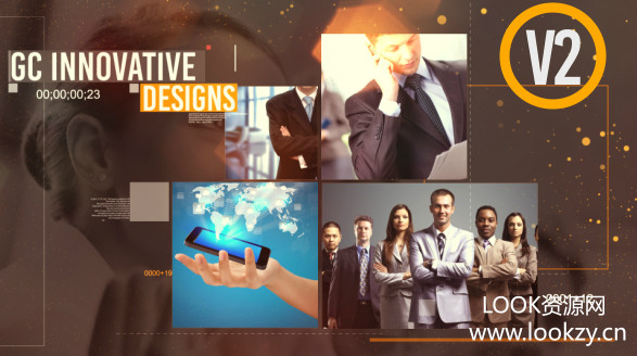 AE模板-科技感企业公司宣传片介绍广告包装模板Inspire Corporate V2