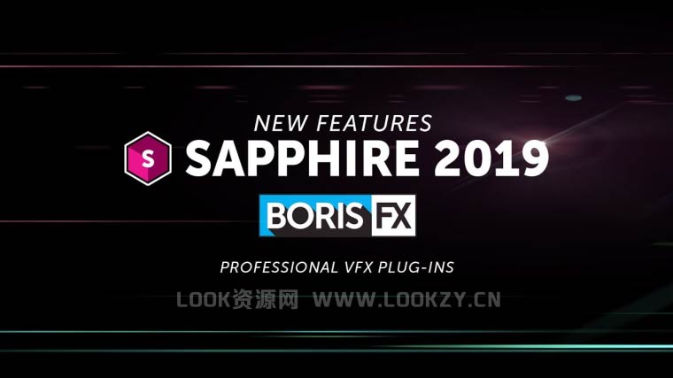 Ae/Pr插件-蓝宝石视觉特效插件 BorisFX Sapphire 2019.0.3 Win破解版 免费下载