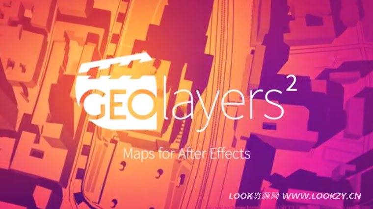 AE脚本-世界地图导航任意位置路径绘制脚本 GEOlayers 2 v1.2.8 WIN/MAC