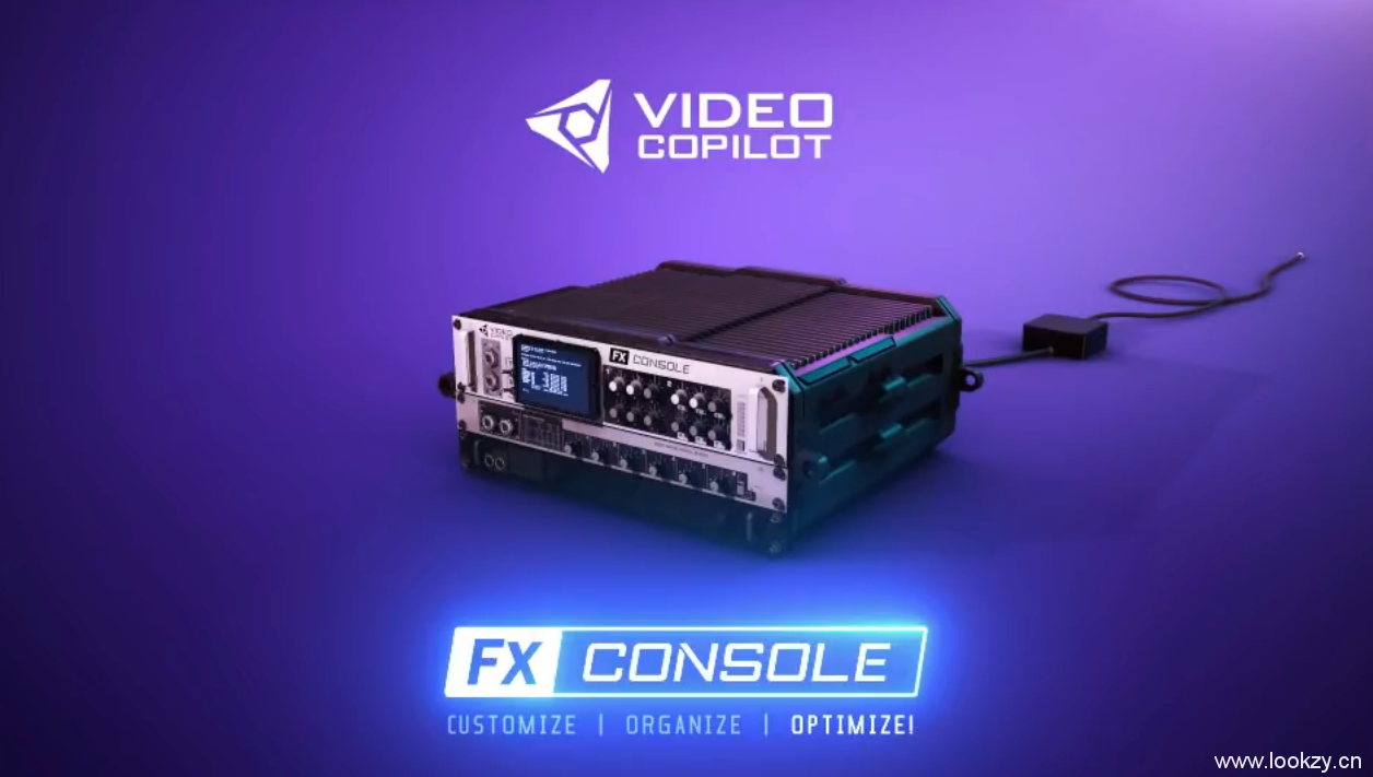 AE插件-Video Copilot AK特效控制台插件 FXConsole V1.0.5 Win/Mac + 使用教程