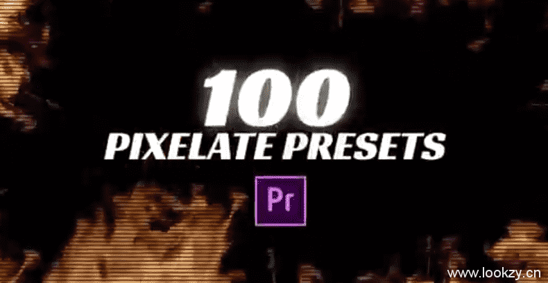 PR预设-100种马赛克像素化视觉特效 -Pixelate ProPixelate Pro