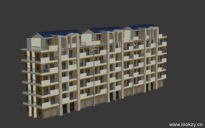 3D模型，住宅，简模，三维模型下载